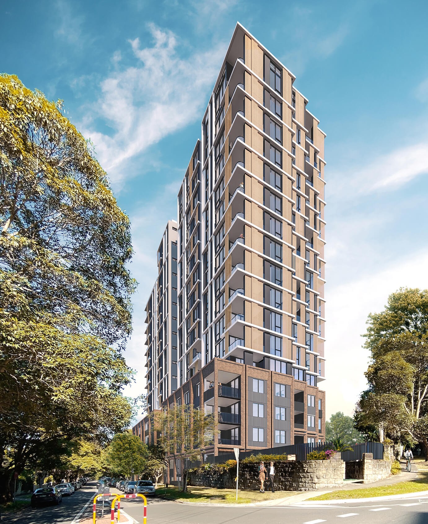 Architectural Render of Proposed Building 3